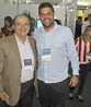 Diretor-geral da Egba, Roberto Britto, posou para fotos com prefe...